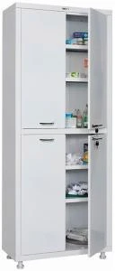 Шкаф медицинский металлический Hilfe МД 2 1670/SS